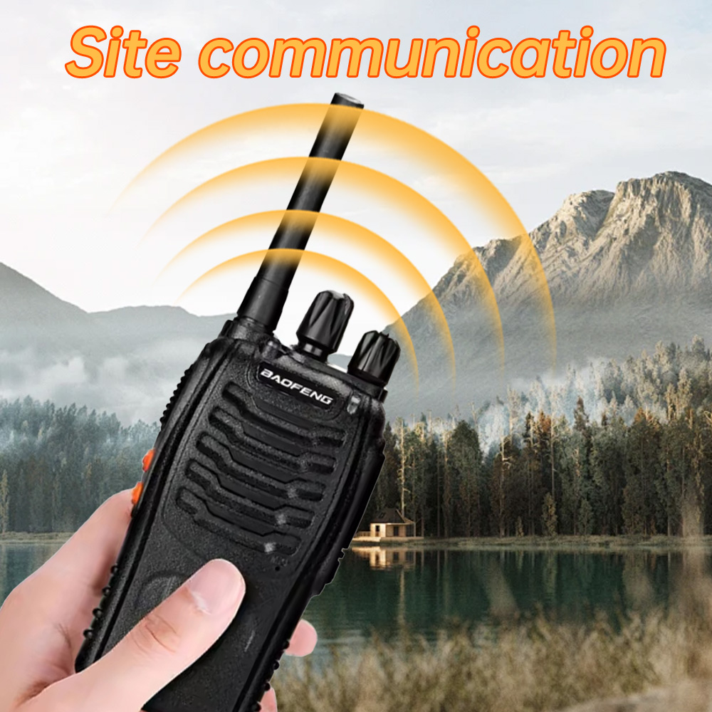 2/4/6pcs Baofeng BF-88E portable wireless Handheld Long Range Walkie Talkie 446MHz 16CH UHF Ham Two Way Radio for Hunting