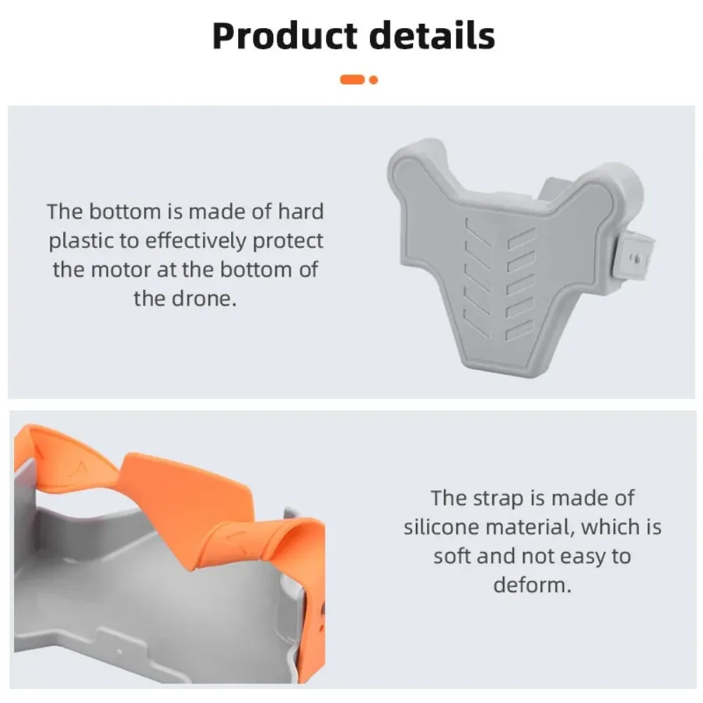 Propeller Protective Holder Blade Fixed Guard Protective Prop Blades Strap Drone Accessories for DJI Mini 3/Mini 3 Pro