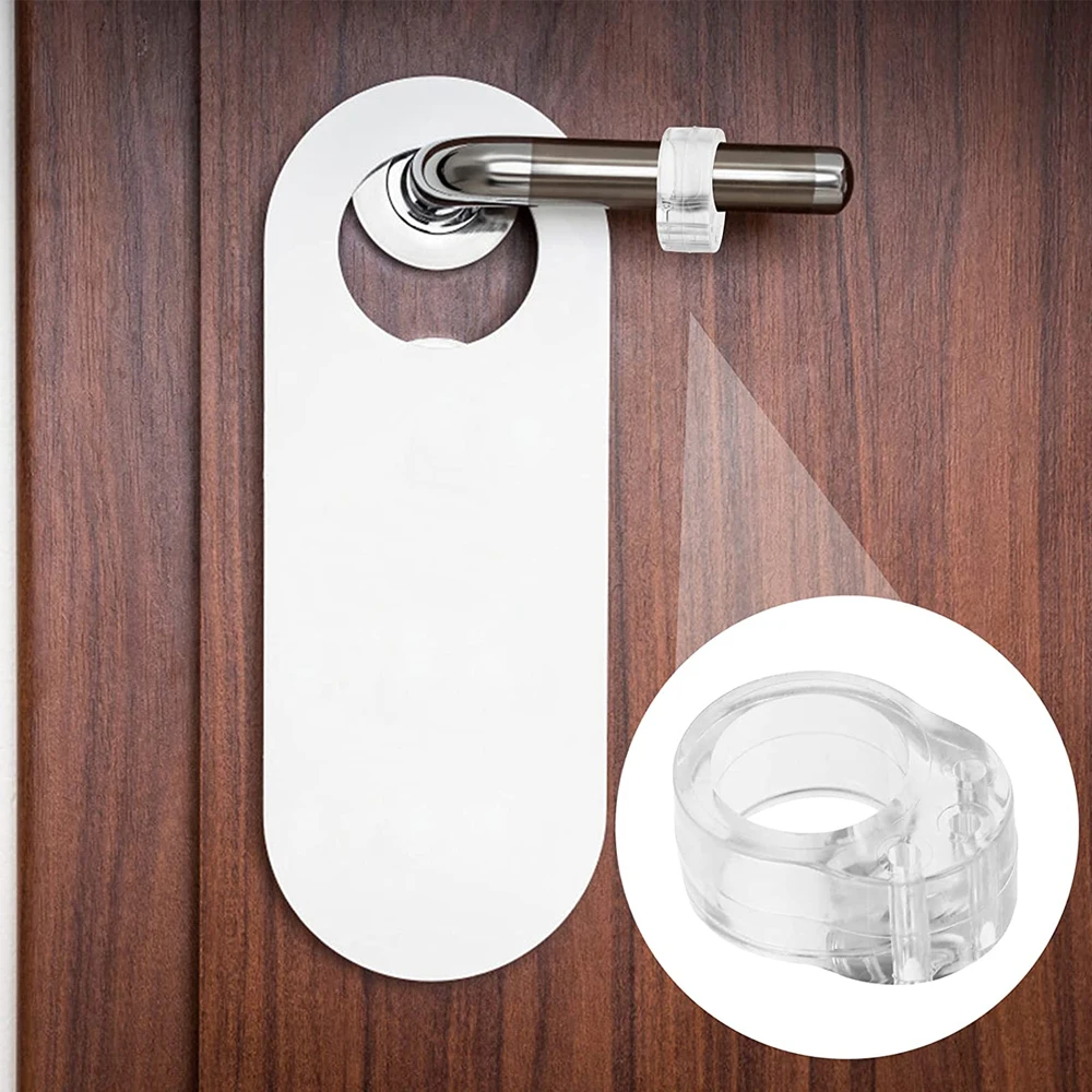 2-6 stuks Deurgreep Stopper Transparant PVC Deurgreep Buffer Muurbescherming Schokdemper voor Kantoor Thuis Keuken Slaapkamer