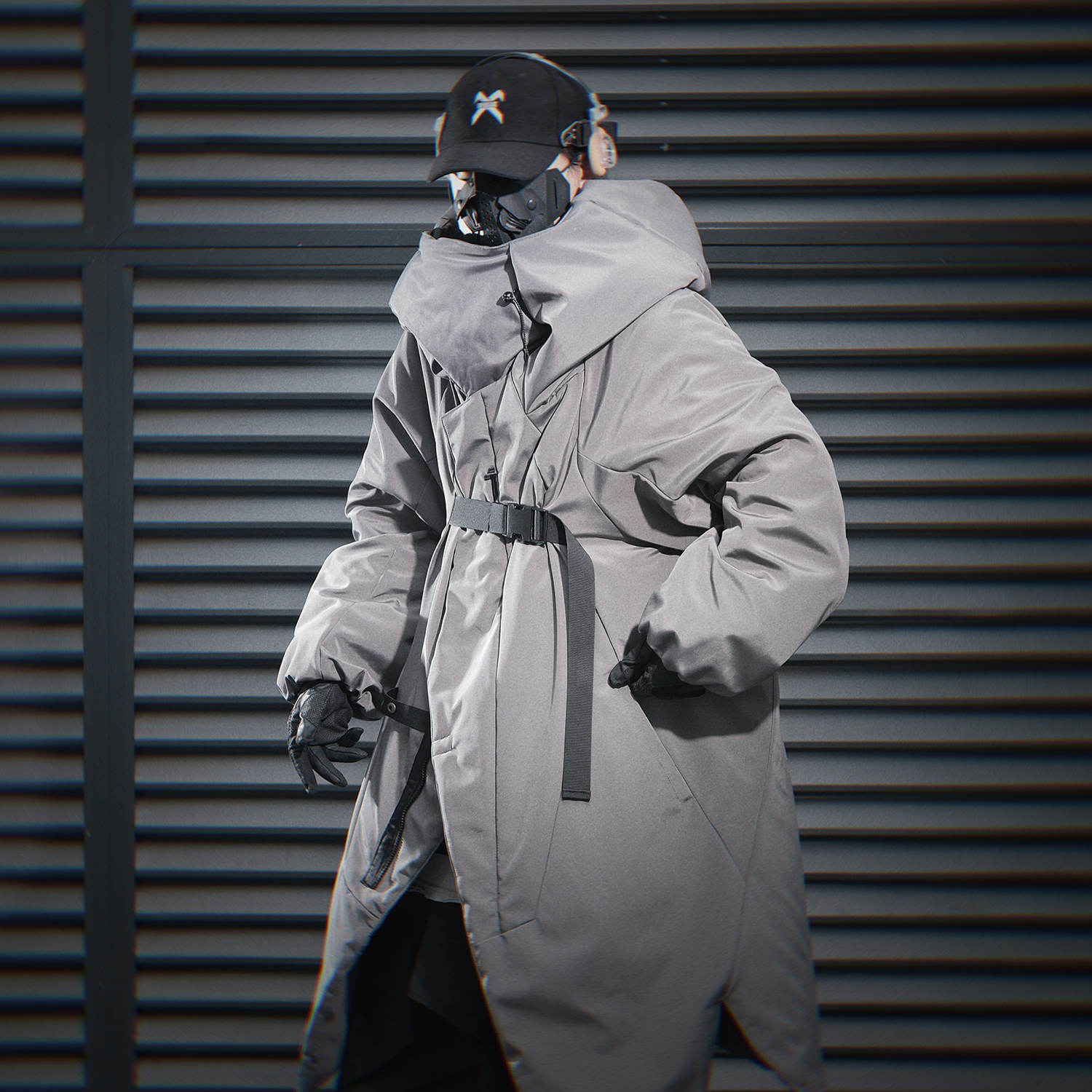 11 BYBB'S DARK 2024 Winter Lange Parkas Jacke Männer Warme Taktische Funktion Cargo Jacken Gepolsterte Mäntel Dicke Kapuze Parka Techwear