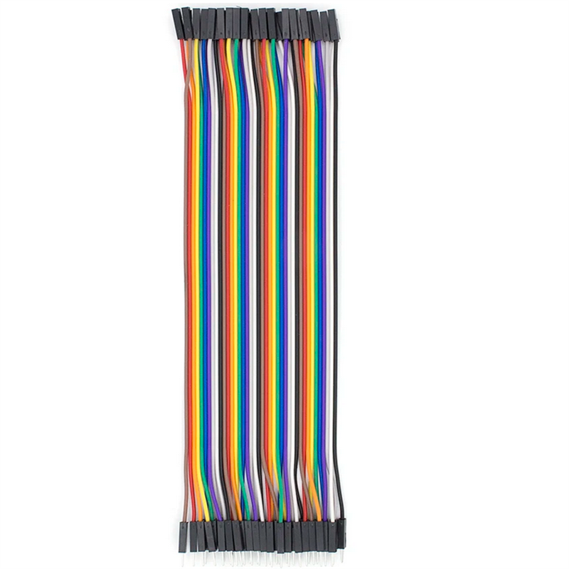 Dupont-dupont cabo 20cm, 2.54mm, 3 tipos, 40pin, macho para macho + fêmea para macho + fêmea para fêmea para fêmea, diy