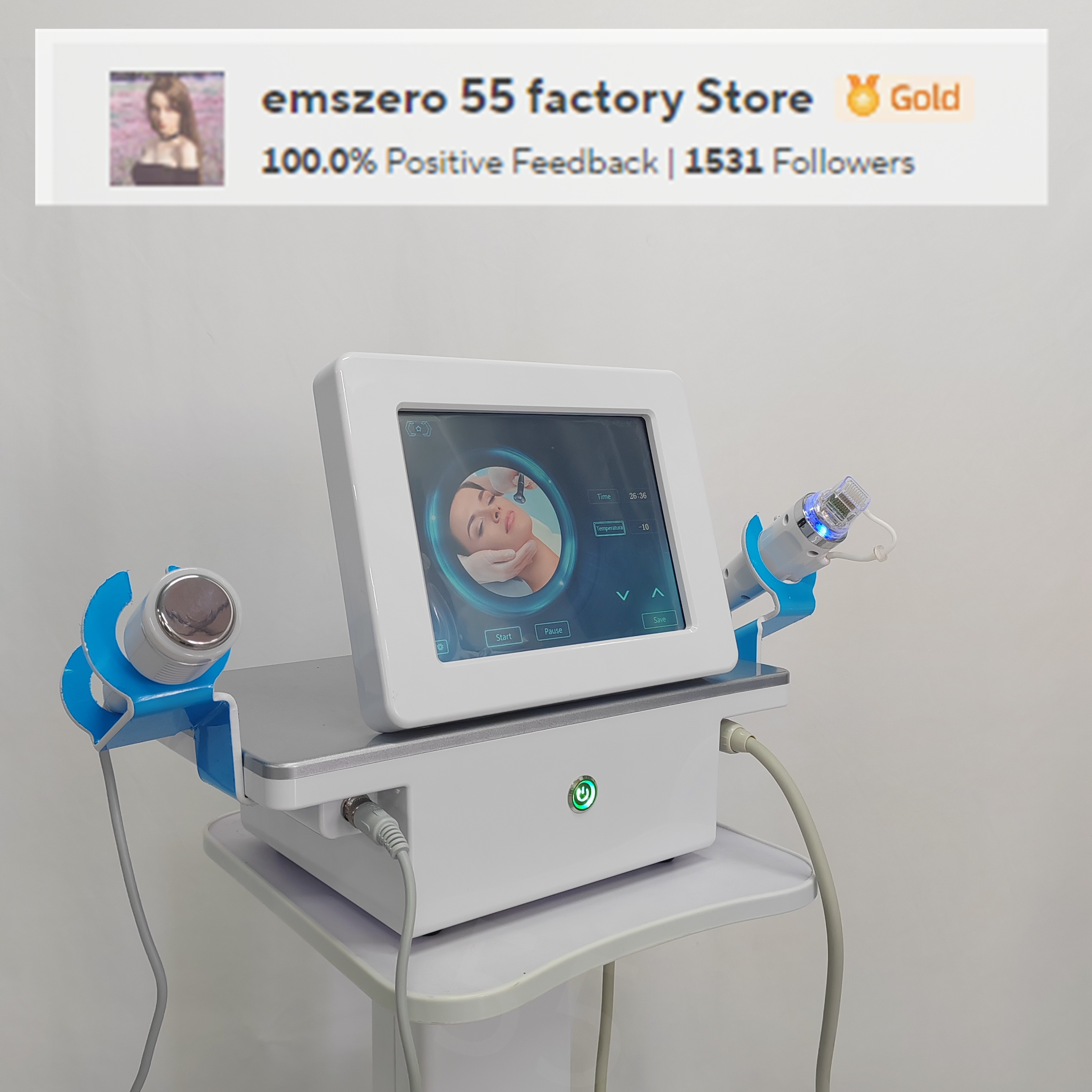 Máquina de microagulha RF 2025/sistema de tratamento Morpheus 8 2 em 1 tratamento facial de microagulha RF/tratamento corporal