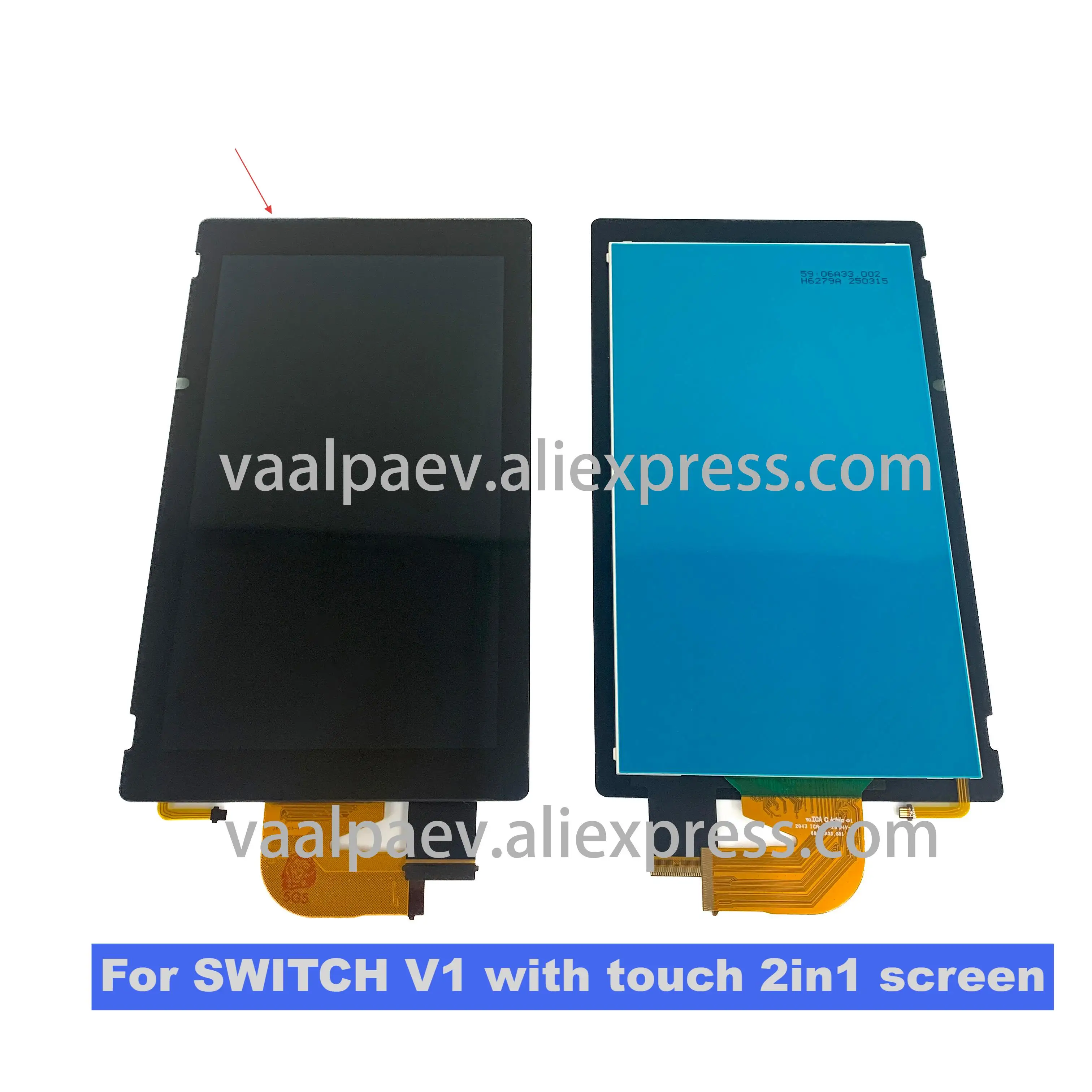 Replacement LCD For Ns Switch V1 V2 LCD Screen Display Console Accessories For maintenance replacement NEW