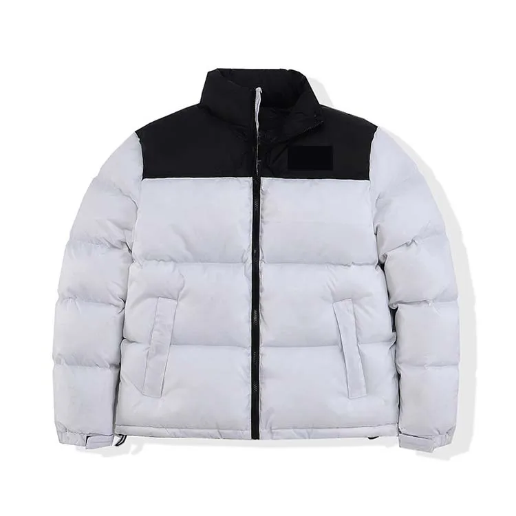Mens inchado nfc designer puffer jaqueta parka corpo mais quente grosso casaco com capuz das mulheres inverno blusão gola com zíper jaqueta alta