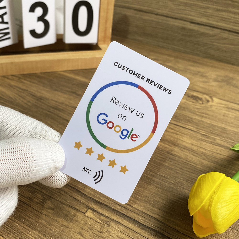 Tarjetas de revisión NFC Tap Tarjeta de reseñas de clientes de Google Aumente sus calificaciones de 5 estrellas Reseñas para su negocio