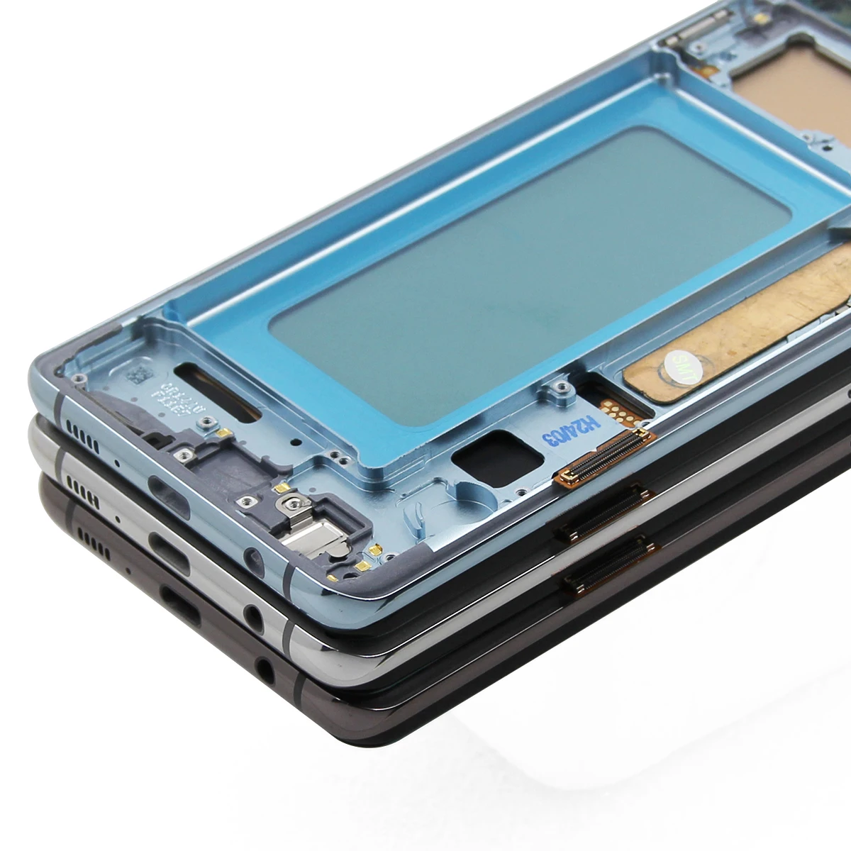 Pantalla LCD de 6,4 pulgadas S10 Plus para Samsung probada S10 + G975F G975U G975W G975 reemplazo del ensamblaje del digitalizador de pantalla táctil