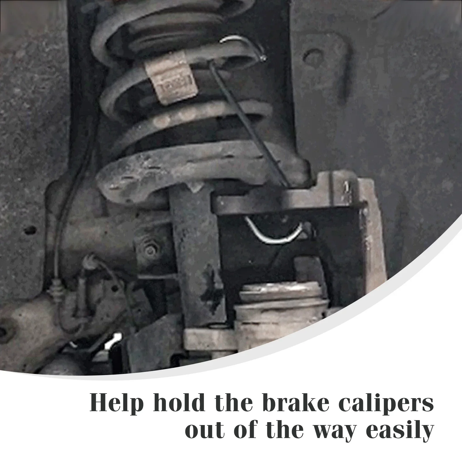 รถ Caliper S รูปร่างตะขอแขวนแผ่นดิสก์บริการเบรค Pad อะไหล่ช่วยบีบอัดลูกสูบซ่อมเครื่องมือสําหรับ Auto