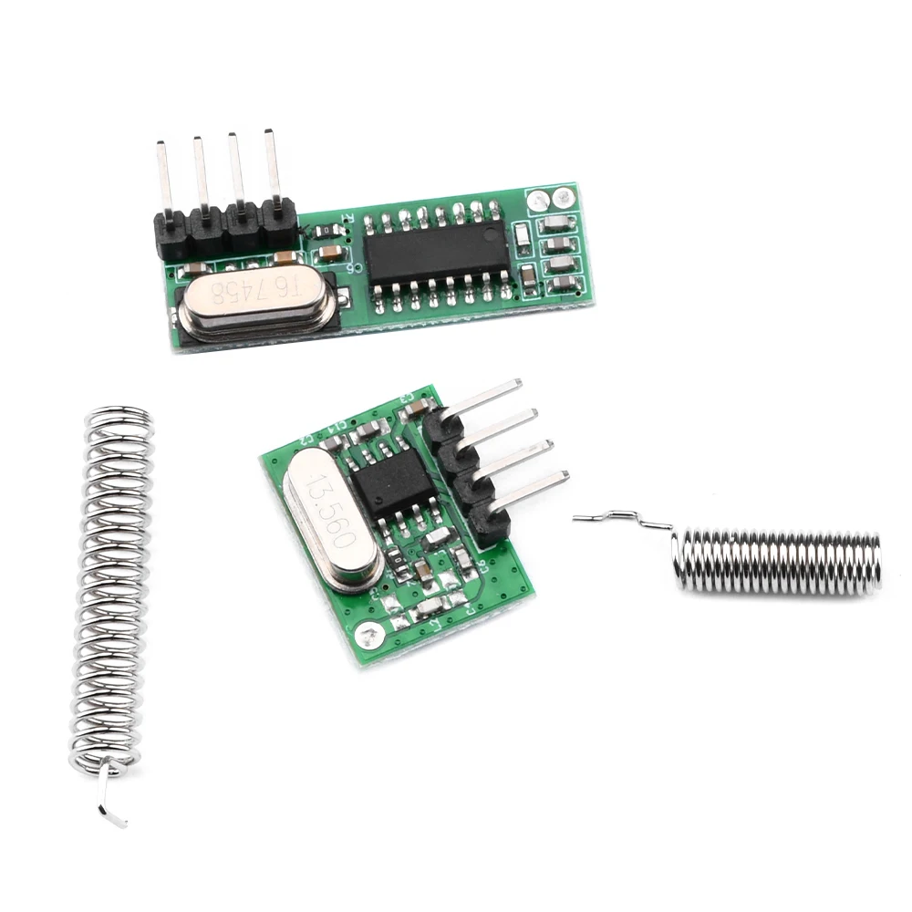 Arduino無線遠隔制御無線周波数モジュール用RX 470 433 MHZスーパーヘテロダイン無線周波数送受信モジュール
