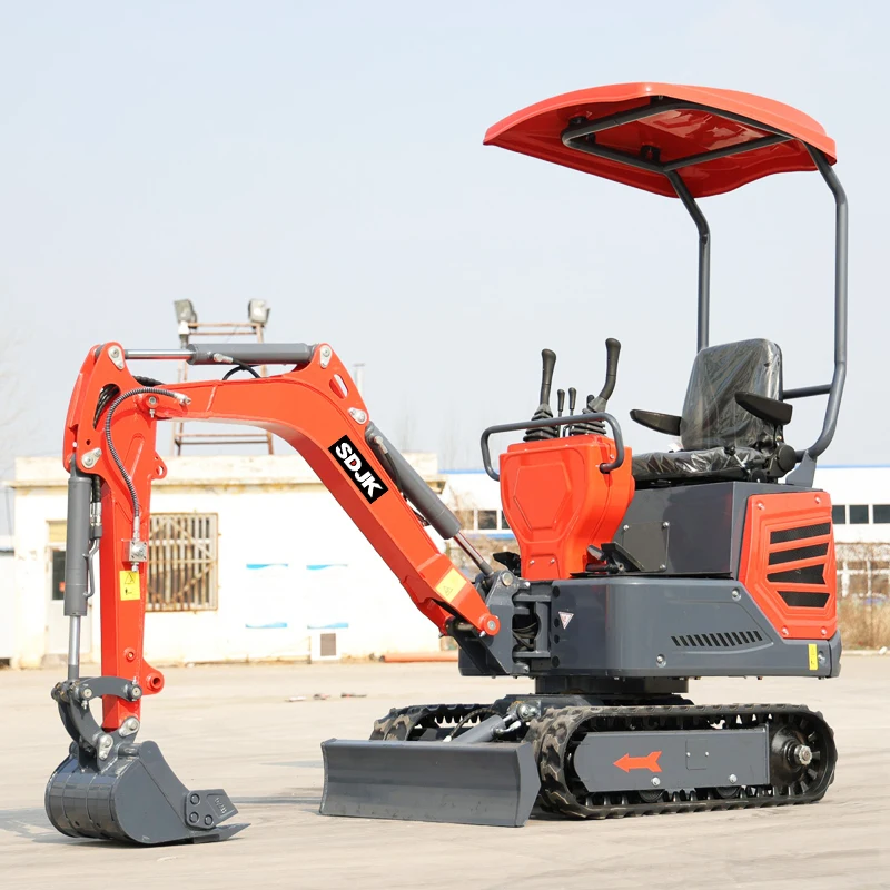 Multi functional Mini Excavator 1 Ton 1.2 Ton EPA Kubota Engine Home New Crawler Digger Chinese Mini Small Excavators Machine