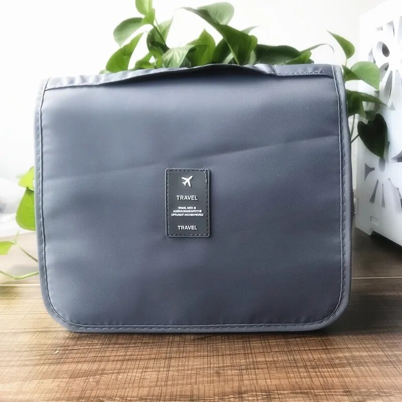 Draagbare reistoilettas, waterdichte hangende opbergtas, mesh zakken haak make-up tas, reisaccessoires, make-uptassen