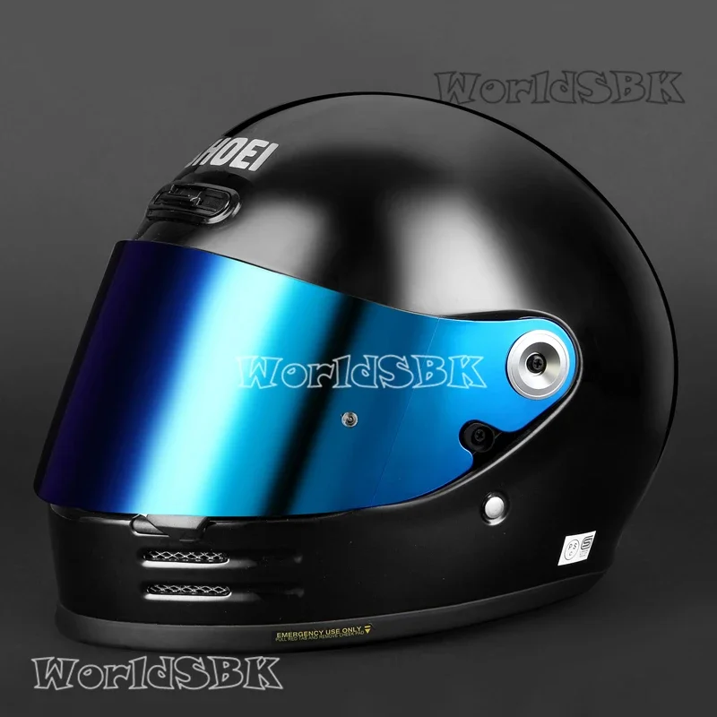 Shoei-CPB-1V Lente Do Capacete Da Motocicleta, Retro Full Face Visor, Anti-UV Casco, Acessórios Da Motocicleta