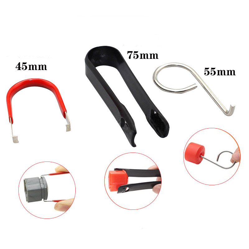 Universal Car Truck Wheel Bolt Nut Caps Covers Extractor Removal Puller Tool Tweezers Wheel Repairing Tool