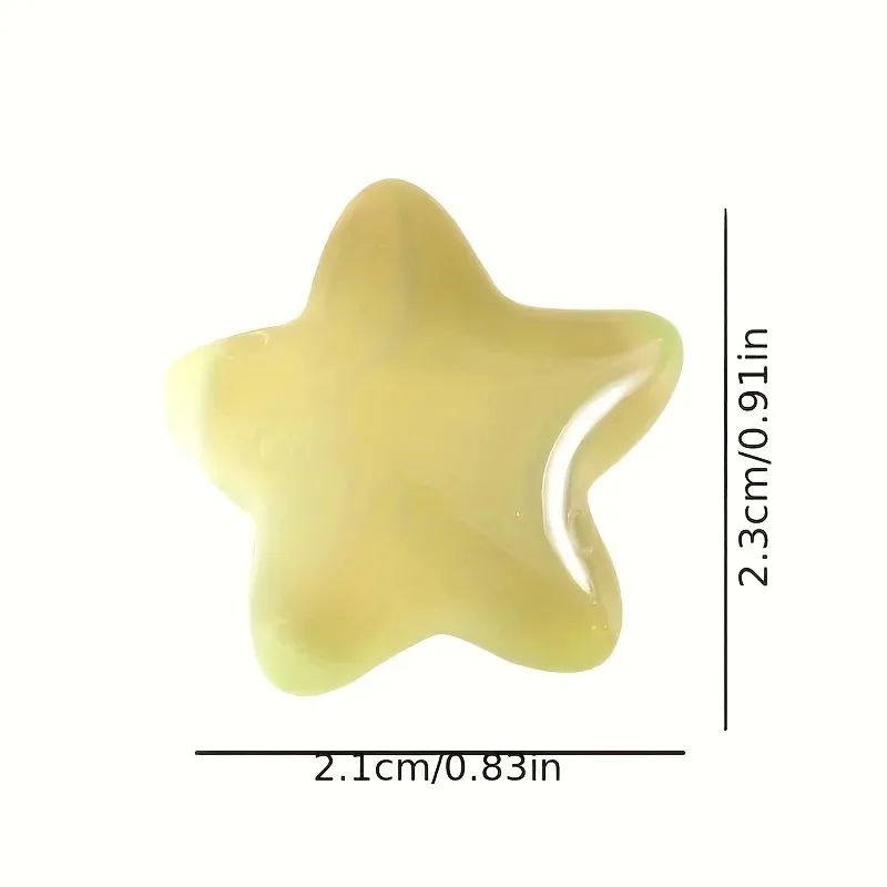7/14pcs Glow-in-the-Dark Star รองเท้า Charms ติดตั้งง่ายสนุก DIY รองเท้าหัวเข็มขัดสําหรับรองเท้า