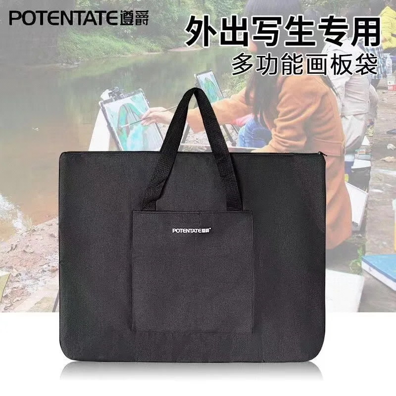 Large Capacity Painting Drawing Folder Bag A2 A3 Drawings Bag For Artist Portable Waterproof Canvas Art Bag For Drawing
