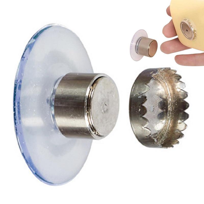 Suction Cup Soap Hanger Wall Mounted Soap Rack With Strong Magnet Removable Hanging Soap Holders For Bathroom And Shower