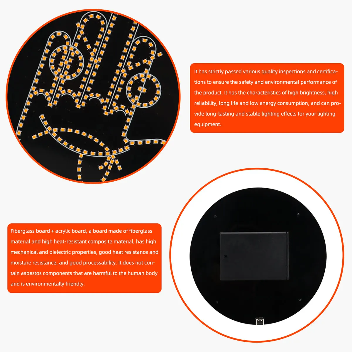Carro led engraçado expressão facial luz com controle remoto janela traseira multi-função aviso lembrete lâmpada acessórios exteriores