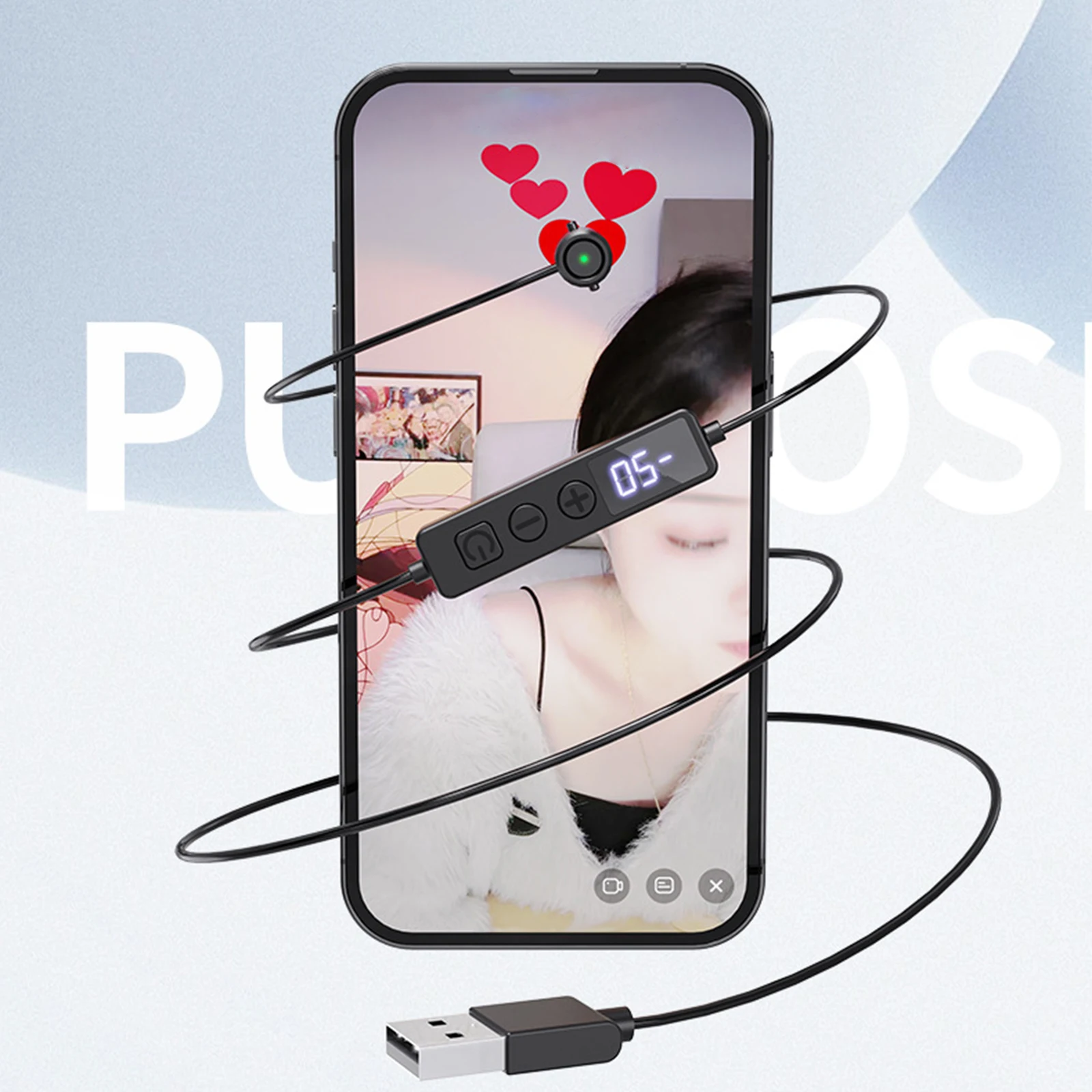 Dispositivo de clic automático, clic de dedo simulado automático para tareas, juegos, compras, dar una como en tareas de recompensa Tiktok