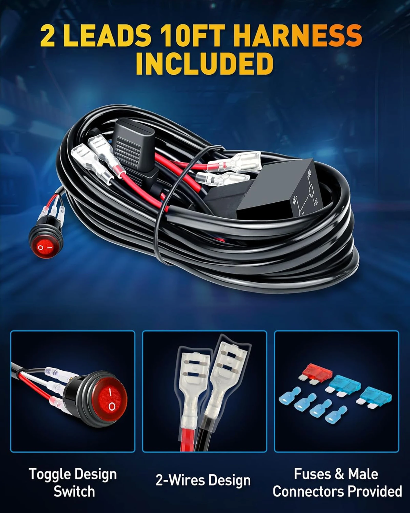 NAOEVO 4 pouces 2 pièces LED Pod lumières Spot inondation Combo LED brouillard conduite 4x4 hors route lumières lampes de travail pour camion bateau ATV UTV Jeep