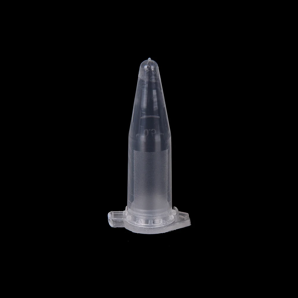 Prova di centrifuga in plastica da 50 pezzi da 1,5 ml con tappo a scatto, contenitore per fiale, forniture da laboratorio