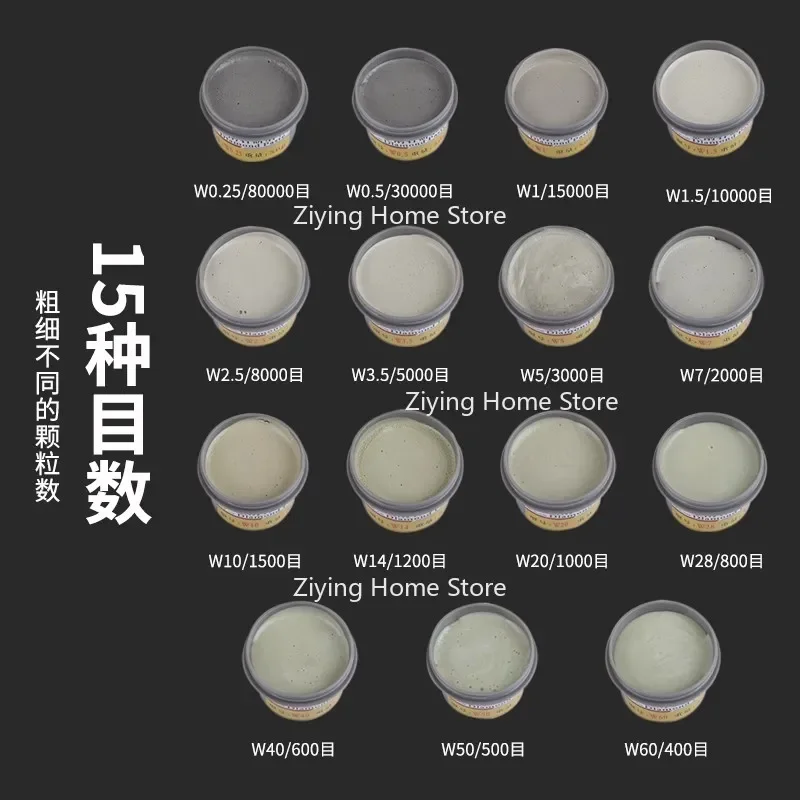 1 PC Diamond PASTE กระจกขัด Lapping เข็มฉีดยา W0.25-60 ไมครอนแก้วหยกเครื่องประดับโลหะ Buffing เครื่องมือขัดใหม่