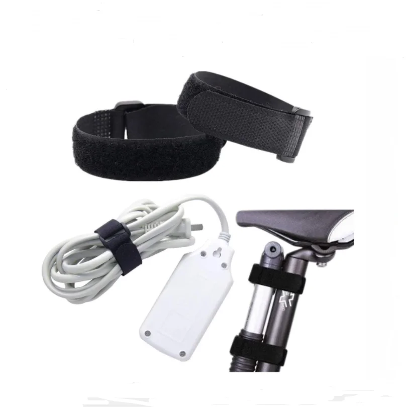 5 uds 20mm x 200/300/400/500mm correas de batería de Dron FPV correas de Velcro correas de Cable de seguridad de nailon ajustables brida de Cable con hebilla