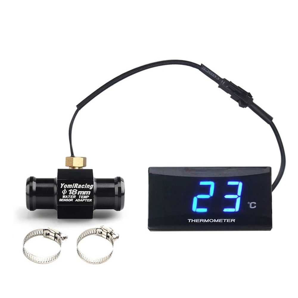 Xe Máy KOSO Nhiệt Độ Nước Mini Máy Đo XMAX250 300 NMAX CB 400 CB500X Cảm Biến Nhiệt Độ Nước Adapter Xe Tay Ga Và Xe Đua