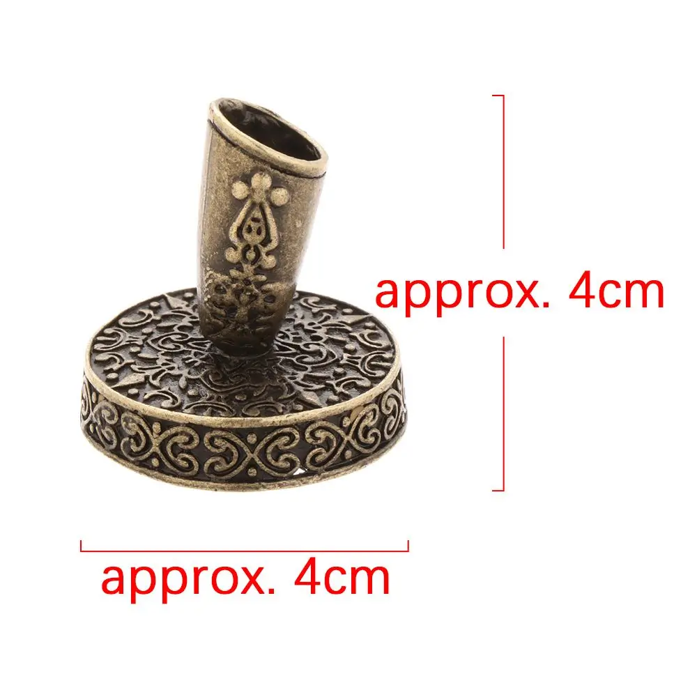 1 Máy Tính Vintage Phong Cách Châu Âu Đựng Bút Kim Loại Đế Tròn Cho Lông Lông Chấm Bút Quà Tặng Học Vật Dụng Văn Phòng văn Phòng Phẩm