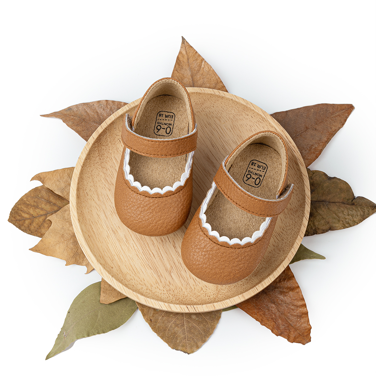 KIDSUN รองเท้าเด็กทารกหลายสีเจ้าหญิงเด็กวัยหัดเดินรองเท้านุ่มลื่นรองเท้า First Walkers 0-18M