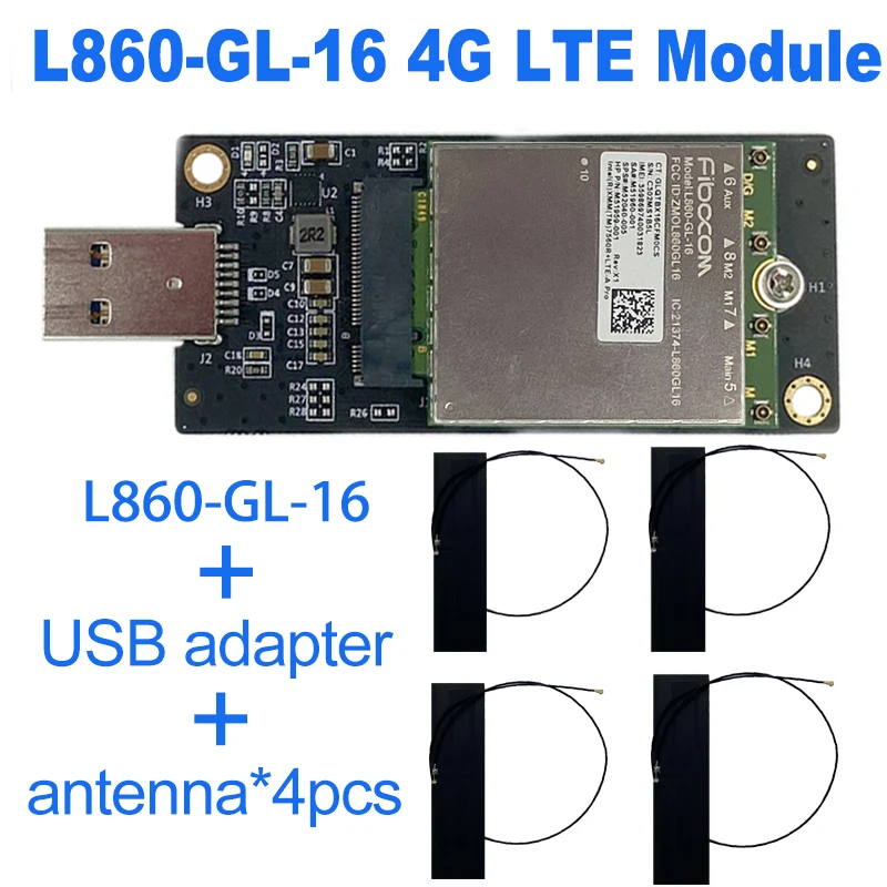 Módulo Fibocom L860-GL-16 LTE CAT16 para módulo 4G 5G L860