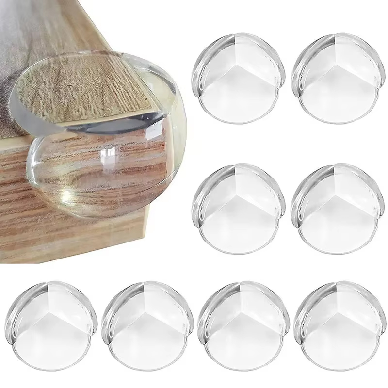 4/8/12PCS Children Safety Silicone Protector Table Corner Edge Protection Cover Children Anticollision Edge Guards