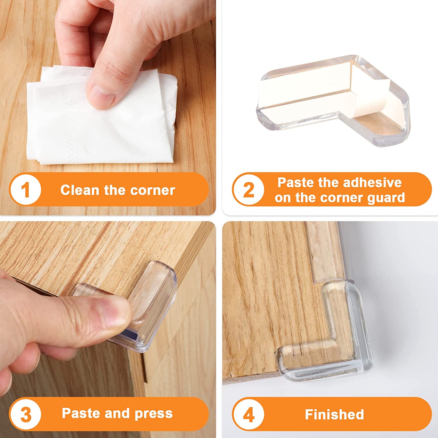 Protector de silicona con forma de gota de seguridad para bebés, cubierta protectora de borde de esquina de la Mesa, enchufe eléctrico, protectores anticolisión para niños, 10 Uds.