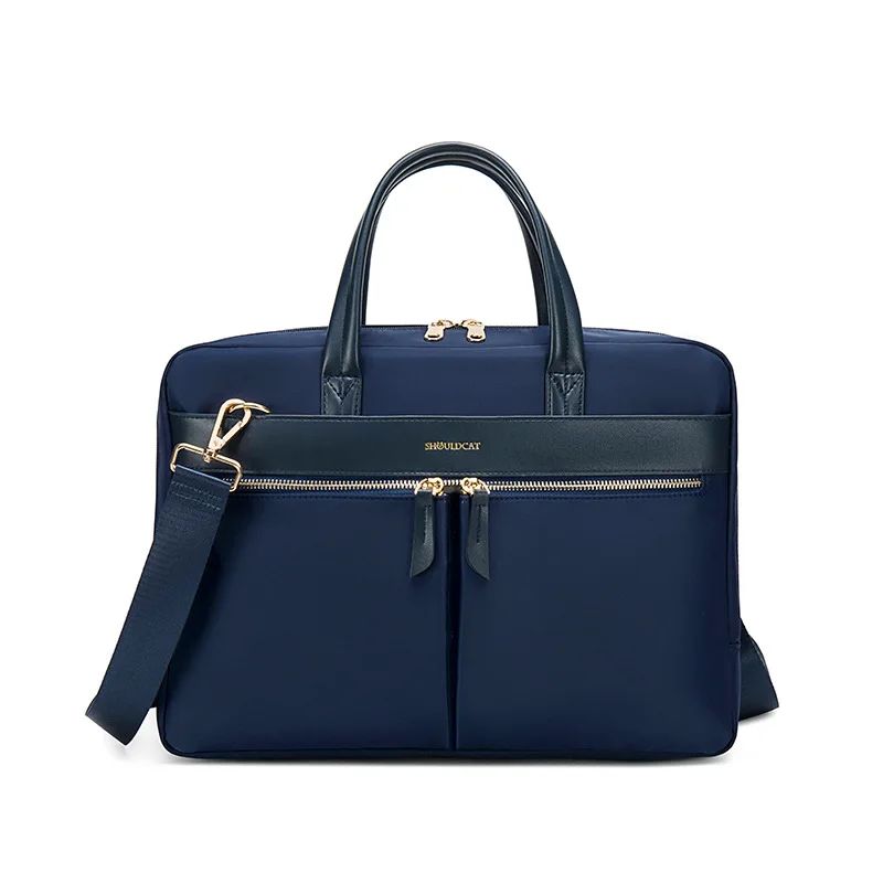 Mulheres portátil maleta saco de computador organizador de documentos de negócios ipad tote senhoras bolsa mensageiro alça bolsa acessórios