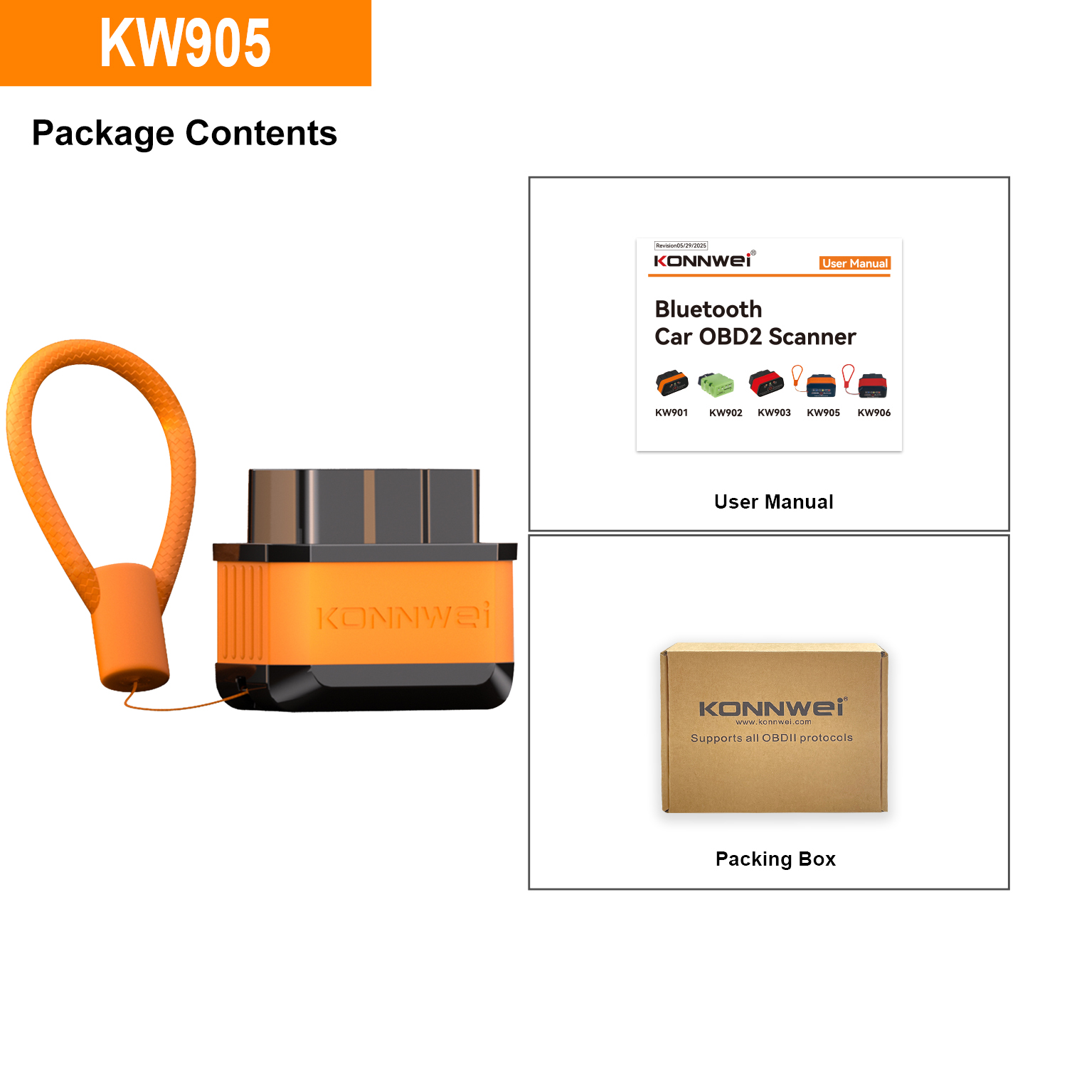 Konnwei carro obd2 ferramenta de diagnóstico de falhas conexão bluetooth maxobd app controle varredura códigos de erro claro carro obd2 ferramenta de verificação