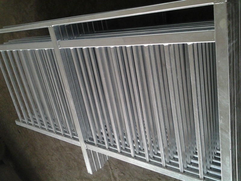 Square Stainless Steel Handrails Outdoor Balustrade Balcony Metal Railing