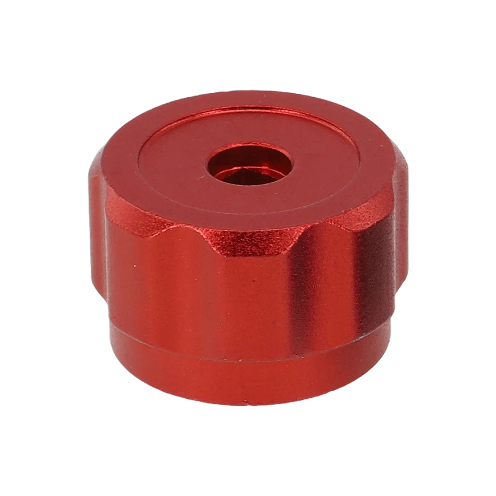 2pcs Faucet Handles Manifold Gauges Knob Round Wheel Tap Handle Aluminum Alloy Red Blue For Air Conditioner Diverter Meter