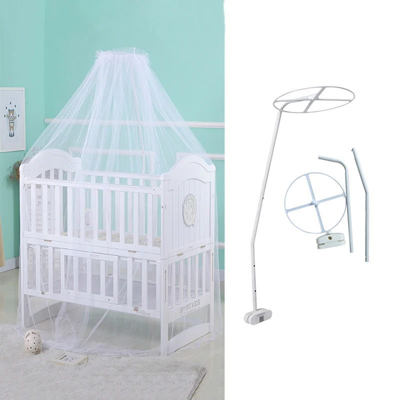 Universal Mosquito Crib Netting Holder Summer Baby Mosquito Net Stand Crib Netting Canopy Holder Removable Baby Bed Support Tent