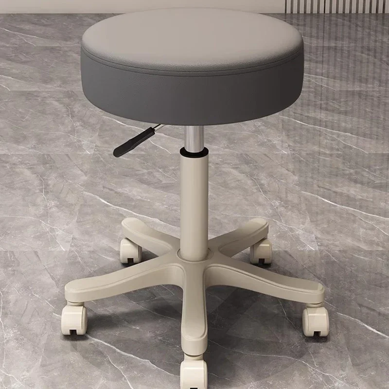 Silla de pedicura para estilista, taburete portátil, muebles de salón pequeños, sillas de salón de belleza, estilista, Silla de uñas para jugadores