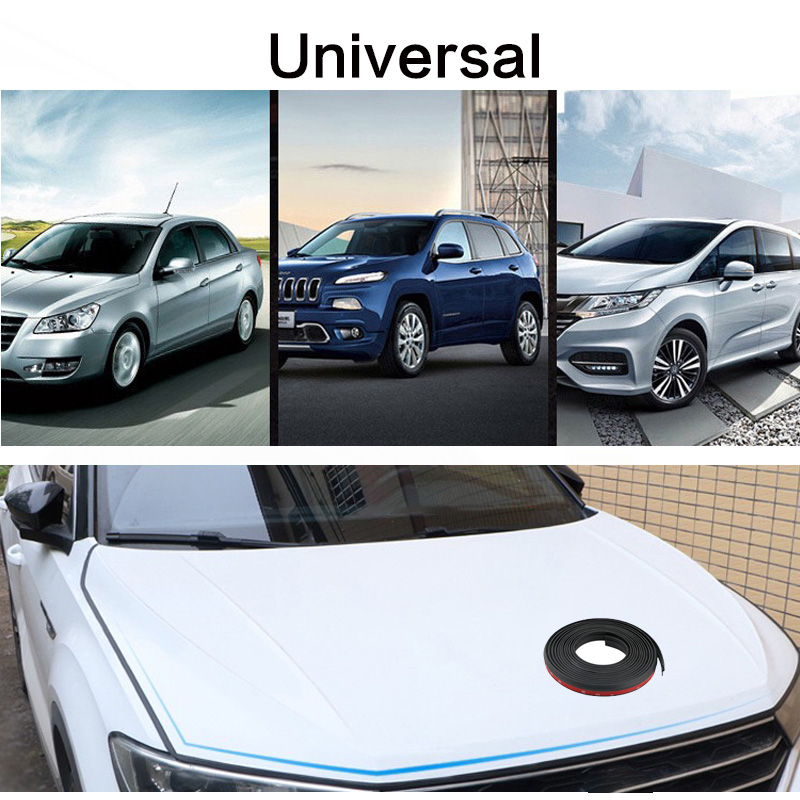 フード付きゴムシールストリップ,4m, 98% 48in