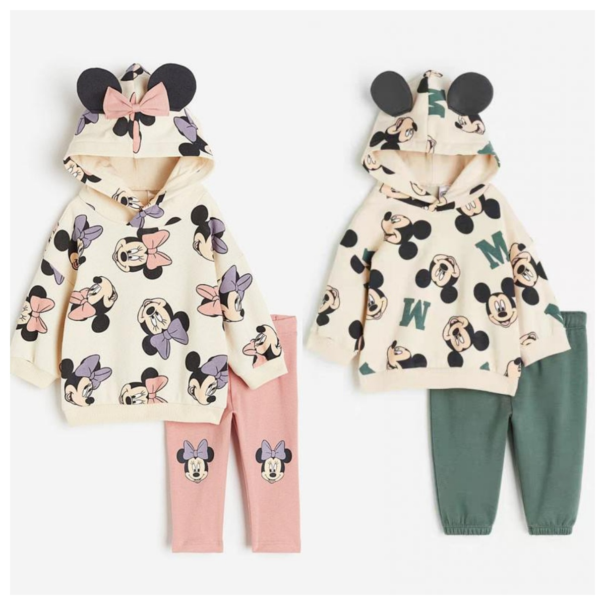 Chándales de manga larga para niños de 1 a 6 años, sudadera holgada informal + Pantalones, conjunto de 2 piezas, traje holgado a la moda para niños pequeños, ropa para el hogar