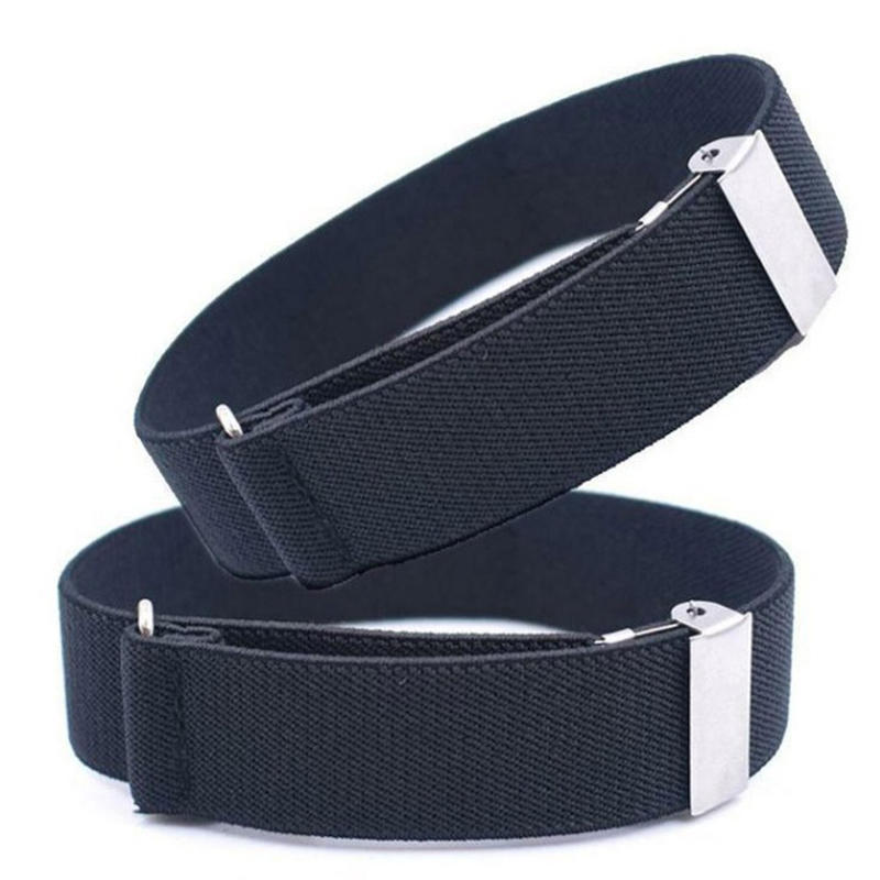 Elastische Armband Shirt Mouw Houder Vrouwen Mannen Mode Verstelbare Arm Manchetten Bands Voor Party Bruiloft Kleding Accessoires 1 Paar