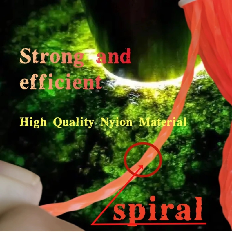 15m * 2,0mm/2,4mm/2,7mm/3mm/3,3mm/cortadora de césped de nailon, cortadora de cepillo, hilo de corte, accesorio para cortacésped