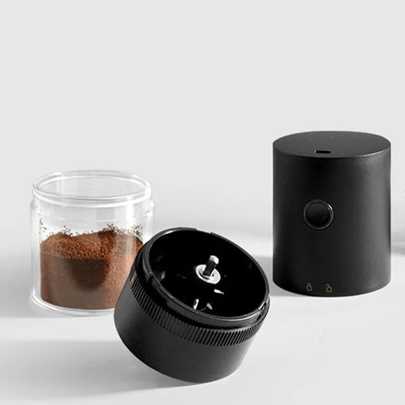 เครื่องบดกาแฟเสี้ยนแบบชาร์จ USB - พกพาสะดวกที่สมบูรณ์แบบด้วยการตั้งค่าที่ปรับได้และบํารุงรักษาง่ายสําหรับคนรักกาแฟ