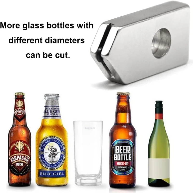 5Pcs Glass Bottle Cutter Blades Glass Tile Wine Bottle Diamond Cutting Head Practical  DIY Crafts Hand Tool Construction Tools