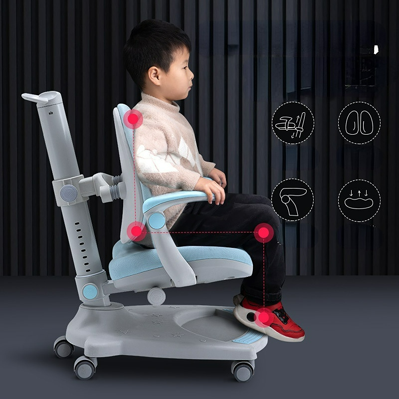 Sinh Viên Học Tập Của Ghế Hiệu Chỉnh Ngồi Ghế Trường Tiểu Học Có Thể Điều Chỉnh Máy Tính Ghế Hộ Gia Đình Nâng Lưng Ghế