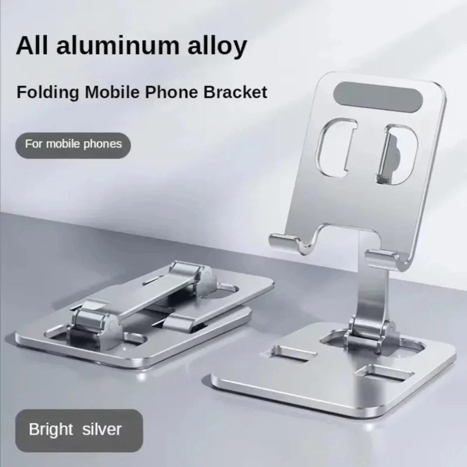 Universal dobrável suporte do telefone de mesa suporte de montagem para iphone 16-12 suporte do telefone móvel tablet desktop suporte de metal brakcet *
