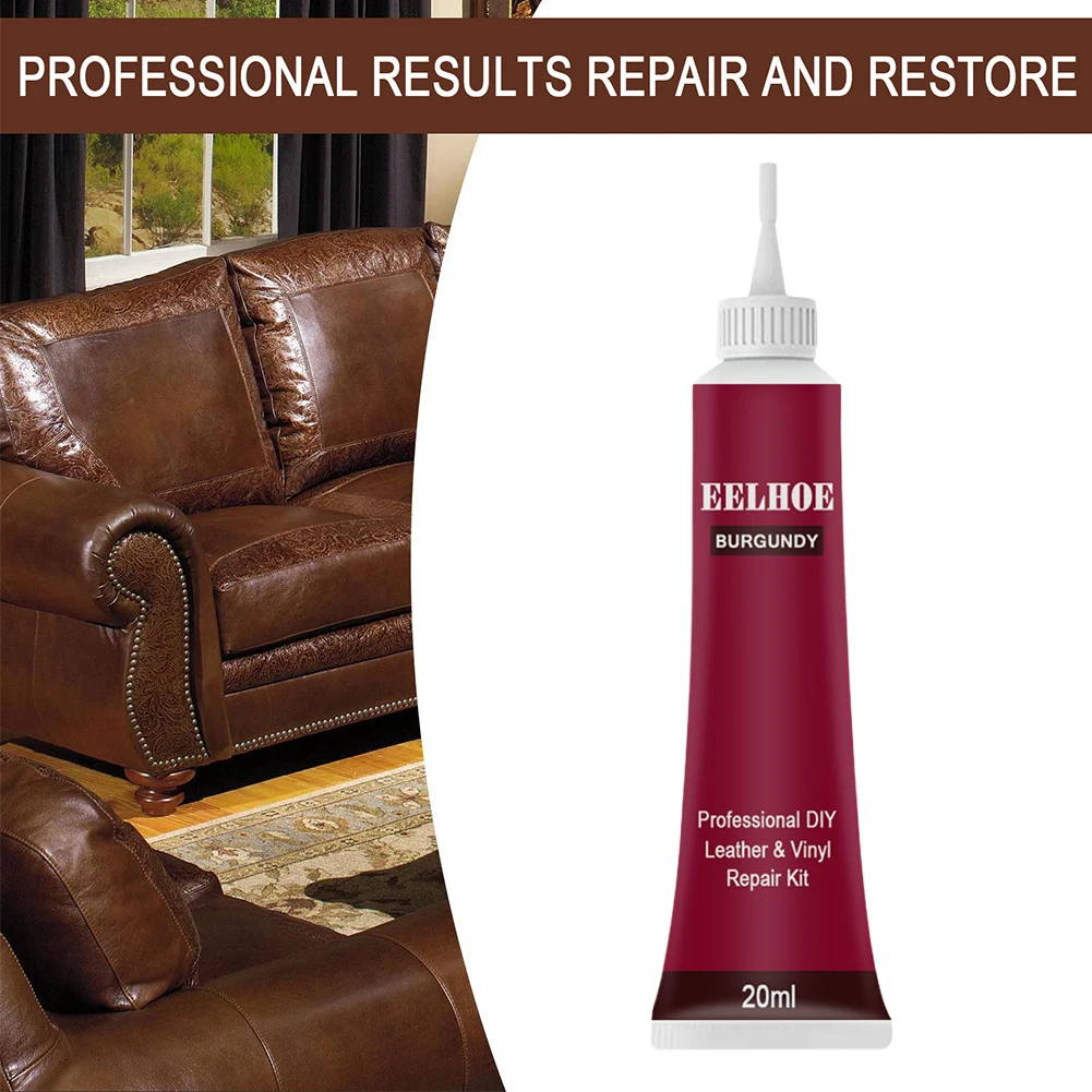 ใหม่หนังรถหนังเจลซ่อมรถที่นั่งเจลหนังเสริม Refurbishing ครีมสีสําหรับบํารุงรักษารถยนต์วาง