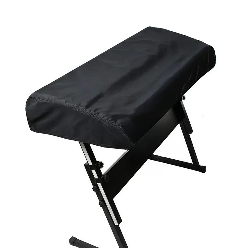 61/ 88 teclas teclados cubierta antipolvo de órgano electrónico bolsas protectoras de Piano electrónico negro aptas para Yamaha / Casio / Roland / KORG