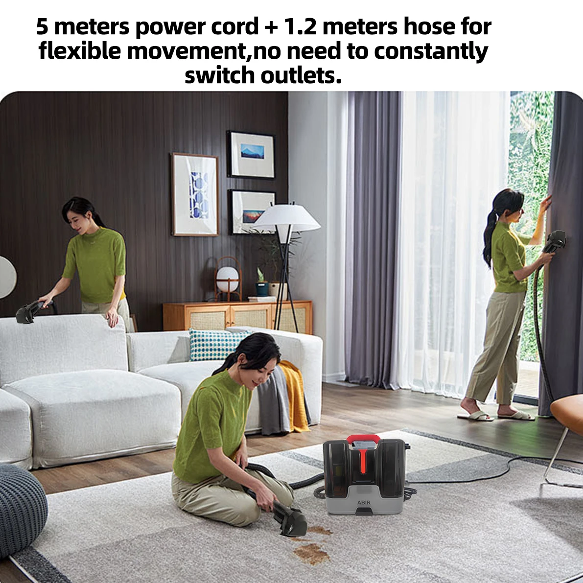ABIR X6 Hút Chân Không Vệ Sinh Robot Với Camera Dẫn Đường, Bộ Nhớ Thông Minh, Tay Vẽ Ảo Chặn, Tiếng Ồn Thấp, thông Minh Lớn Nước