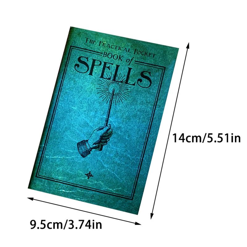 Vintage Scrapbooking Charmed Book Herbalism หนังสือเรียนโหราศาสตร์สมุดบันทึกสะกดบันทึก Story Spellbook เด็กของขวัญ