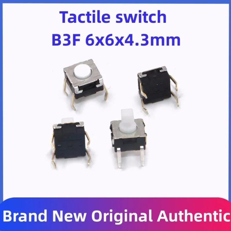 10 Uds interruptor táctil Original B3F 6x6x4,3mm 5mm 7mm 7,3mm 9,5mm B3F-1000 1005 1020 1022 1025 1050 1052 1055 1060 1062 1070 1072